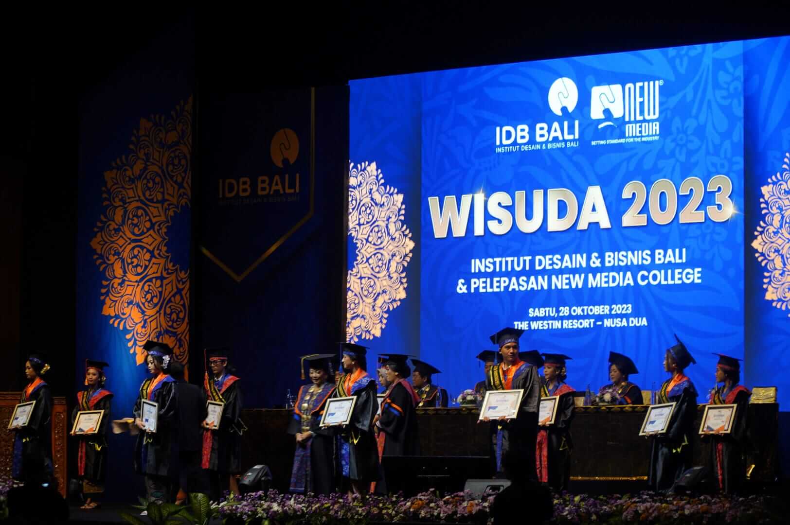 Insititute Desain dan Bisnis Graduation 2023 at Bali International Convention Centre 2