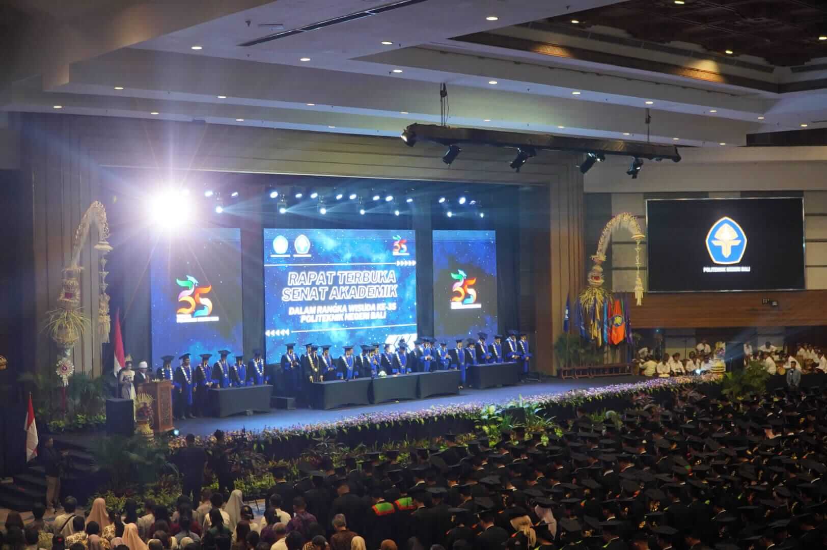 Politeknik Negeri Bali Graduation 2023 at Bali International Convention Centre 2