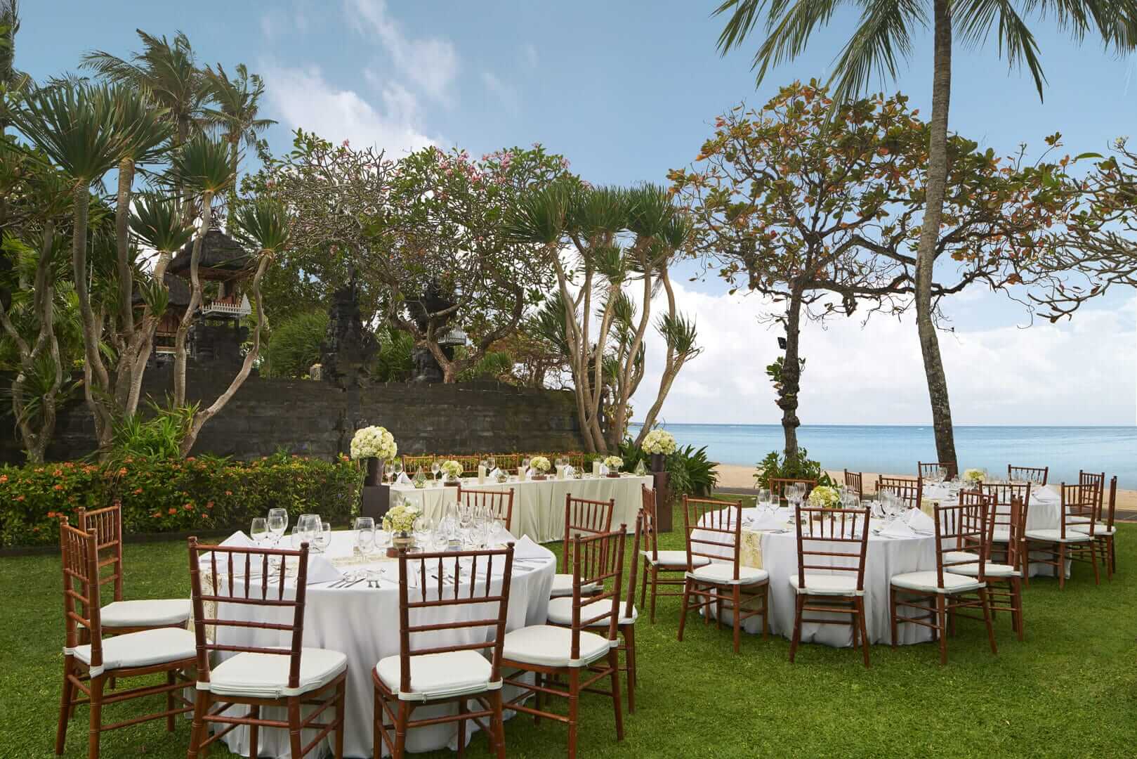 Temple Garden Wedding Reception, The Westin Resort Nusa Dua, Bali