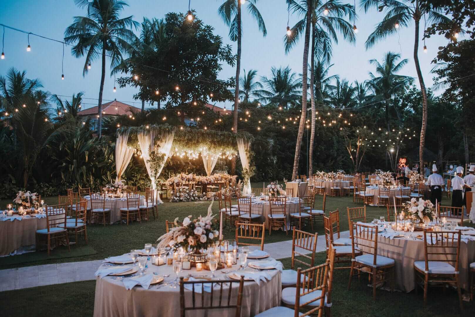 Wedding Dinner at Summer Garden, The Westin Resort Nusa Dua, Bali