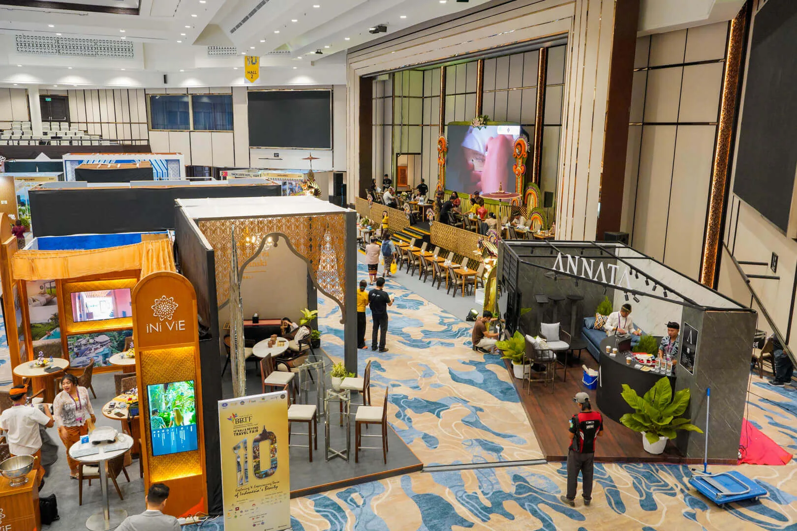 Bali Beyond Travel Fair - Set-up 2