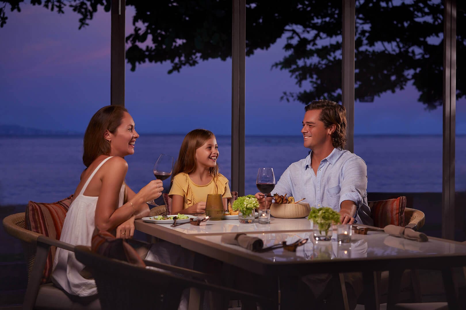 Family Dinner at Ikan Restaurant, The Westin Resort Nusa Dua, Bali