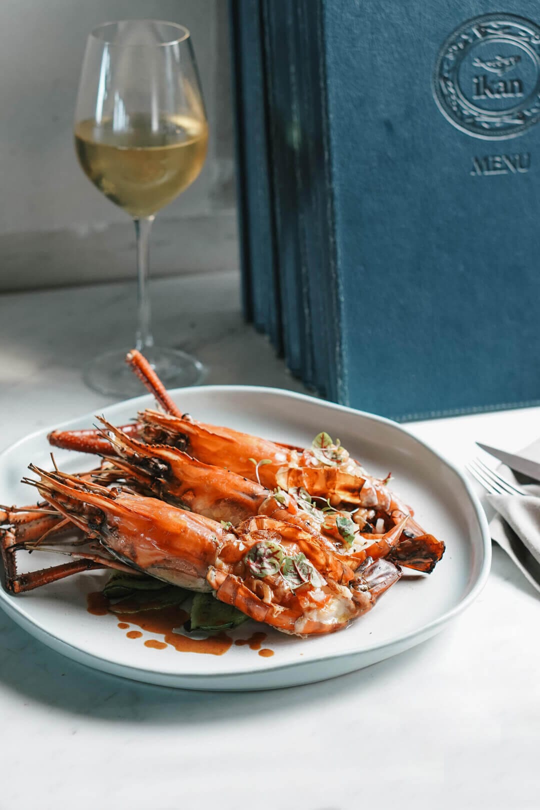 Udang Kalio at Ikan Restaurant, The Westin Resort Nusa Dua, Bali