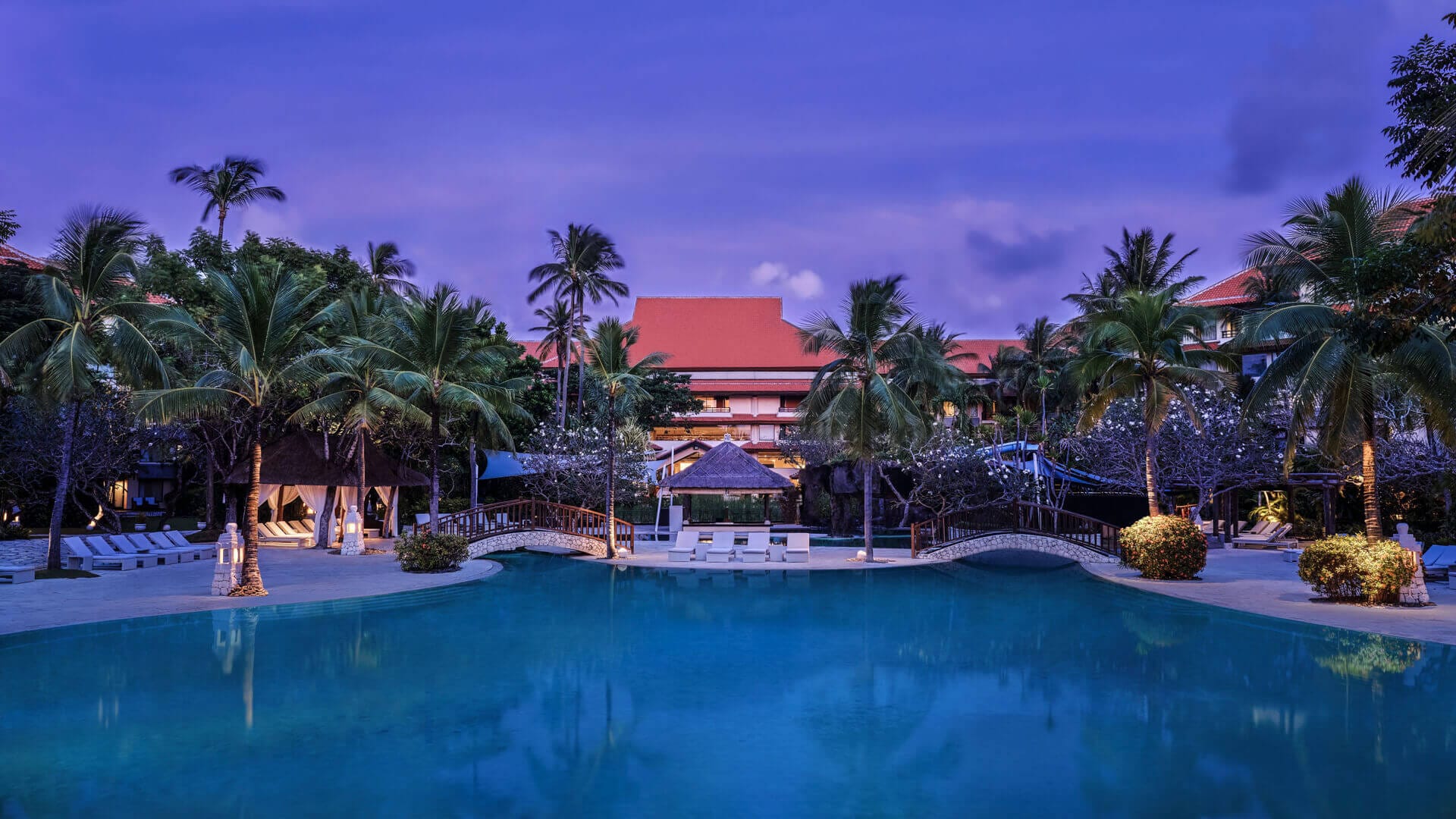 Westin Main Pool at Sunset, The Westin Resort Nusa Dua Bali
