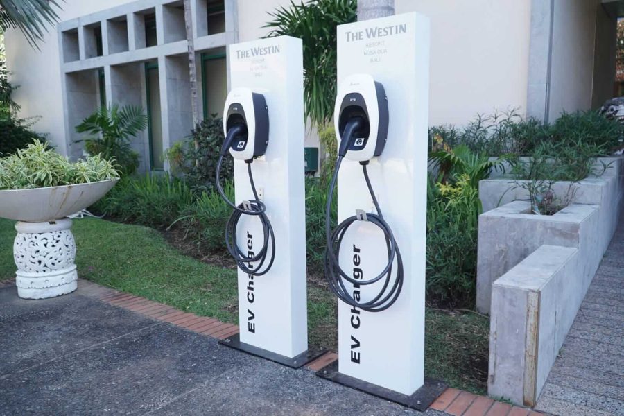 e-Car Charging Station at BICC 1