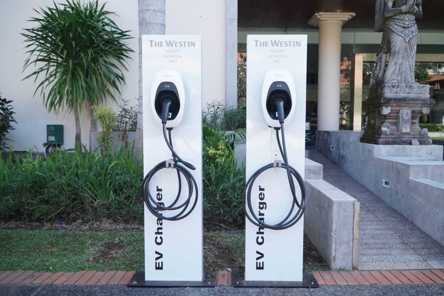 e-Car Charging Station at BICC 2